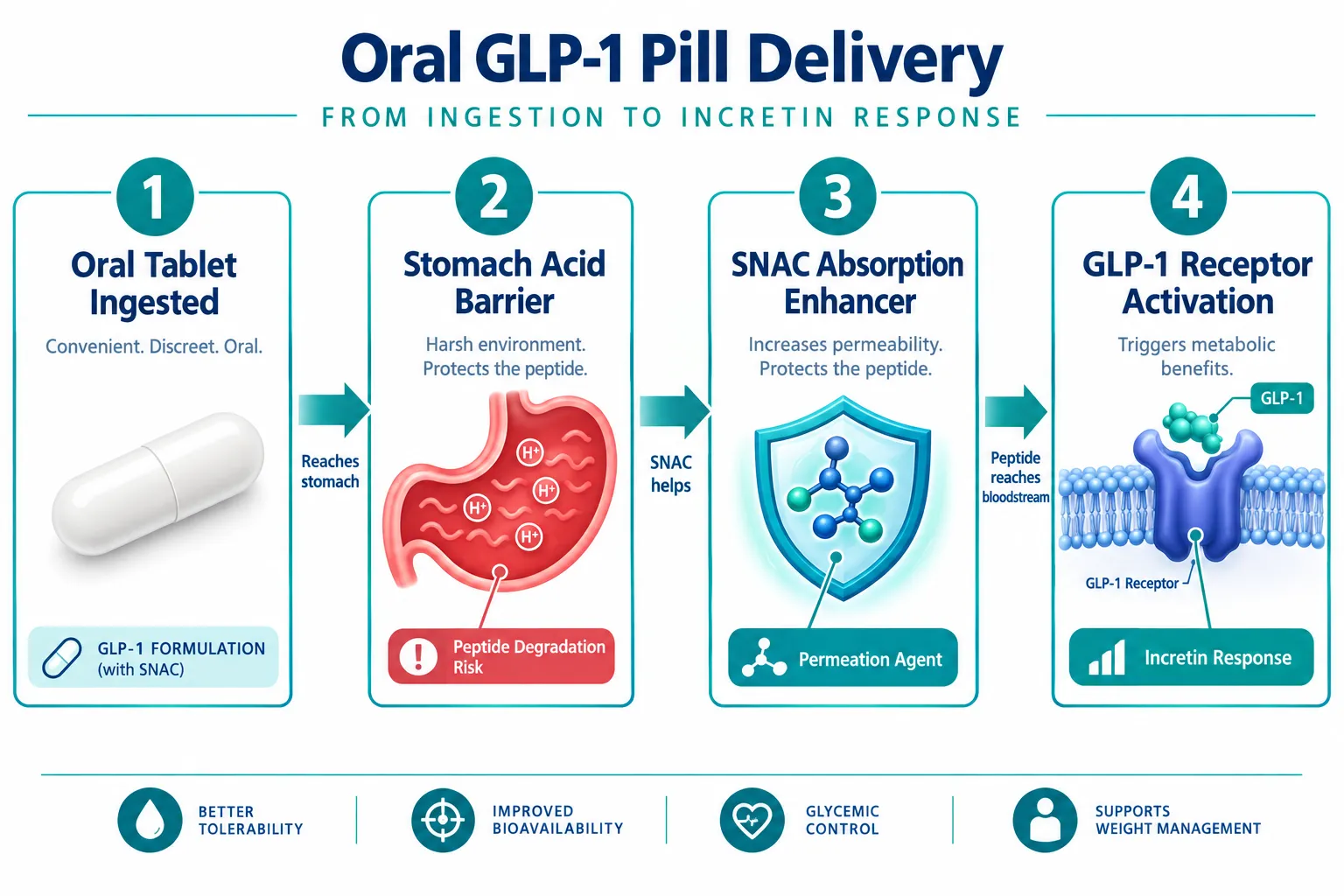 How a GLP-1 Pill Actually Works