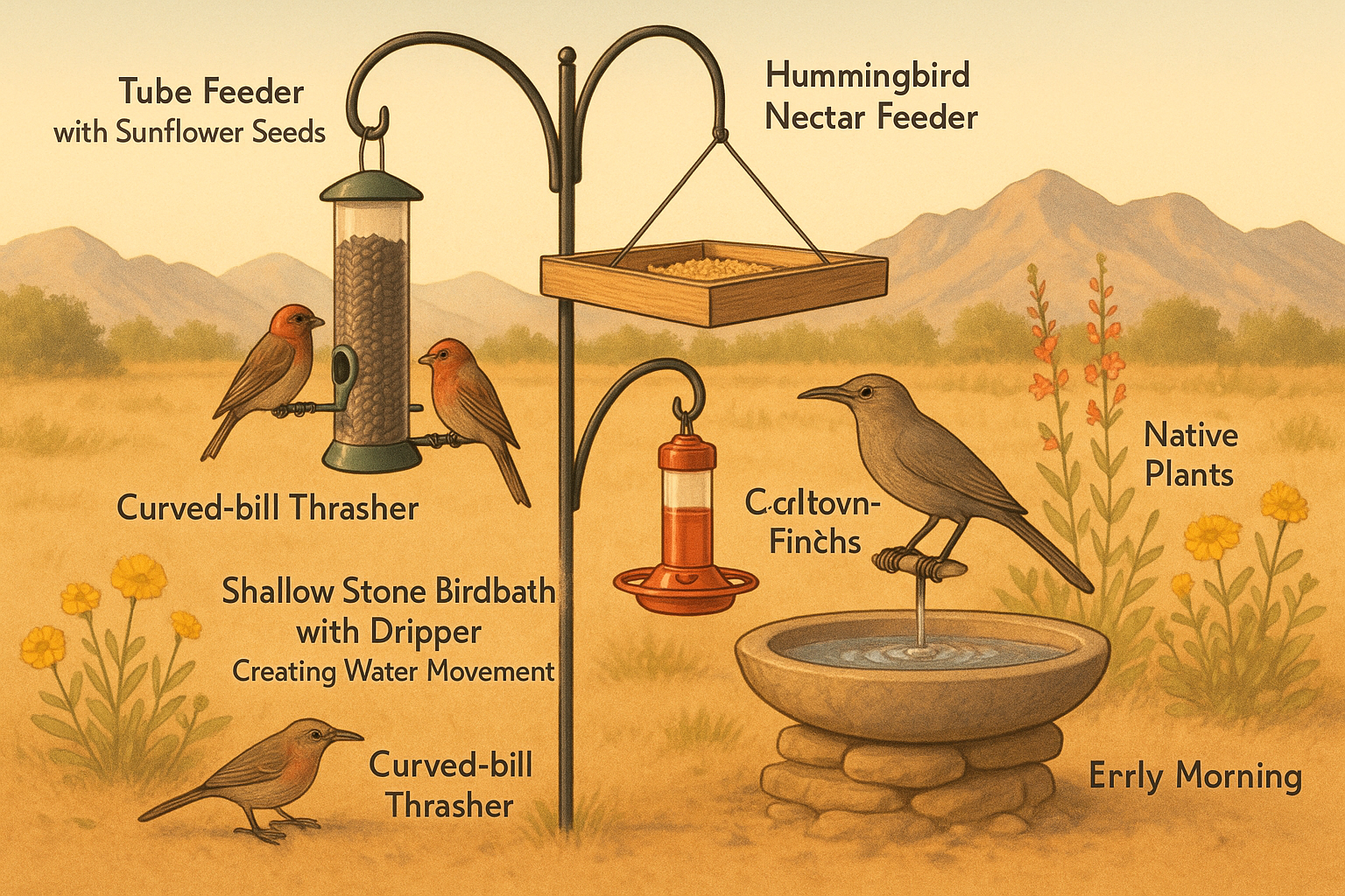 Backyard Birds In New Mexico