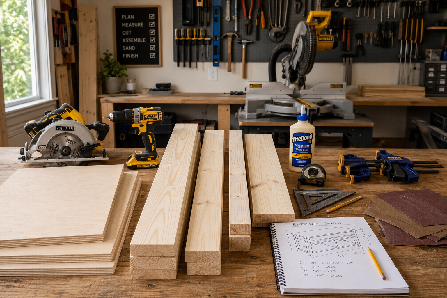Construction: Bringing Your Bench to Life
