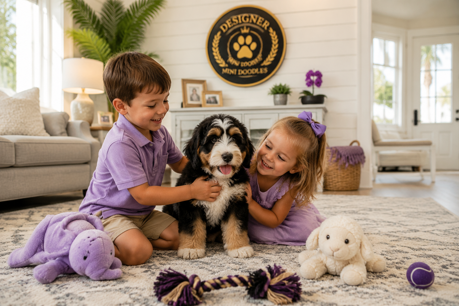 What's the Difference Between a Mini and a Standard Bernedoodle?