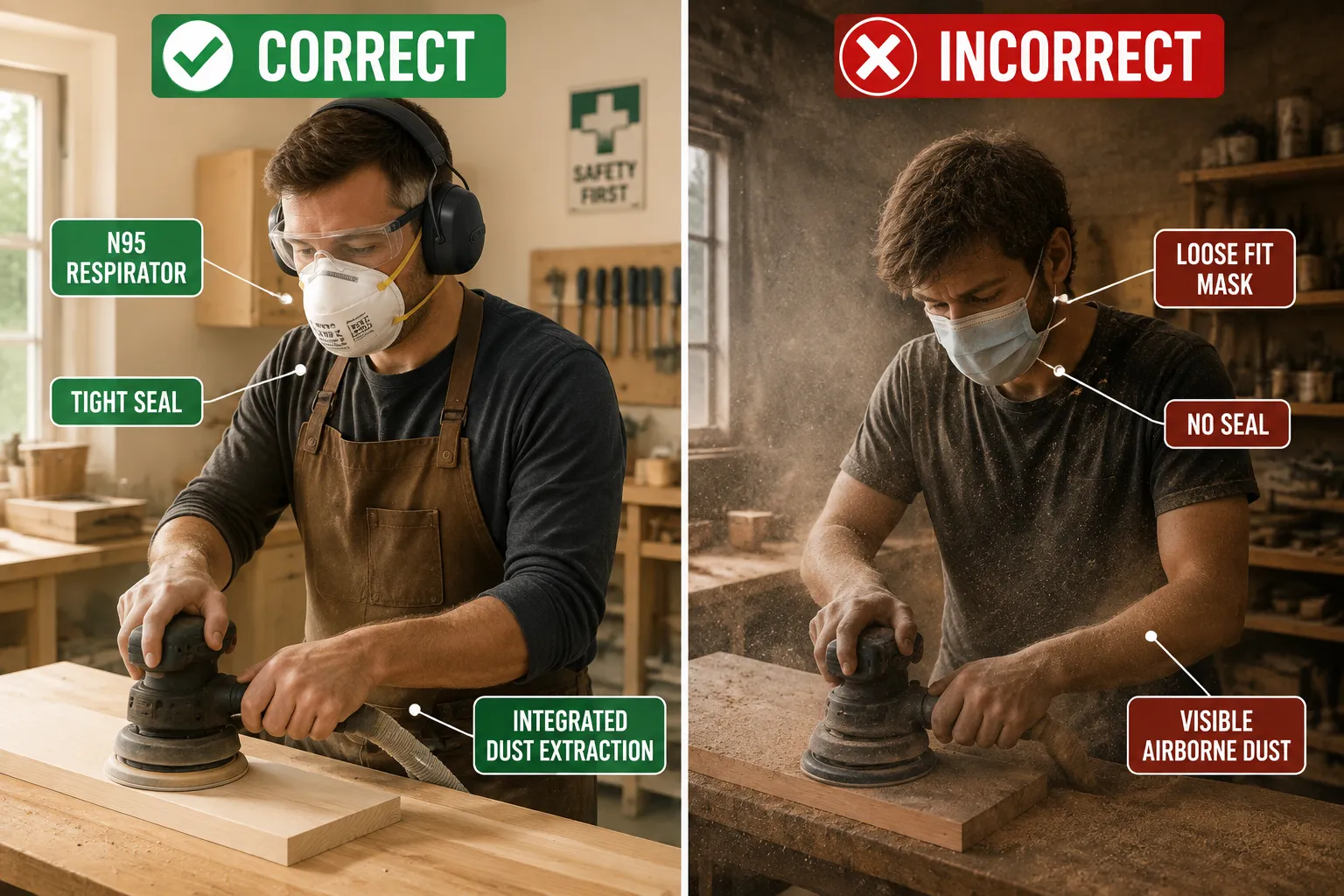 The Critical Role of Dust Masks and Personal Protective Equipment (PPE)