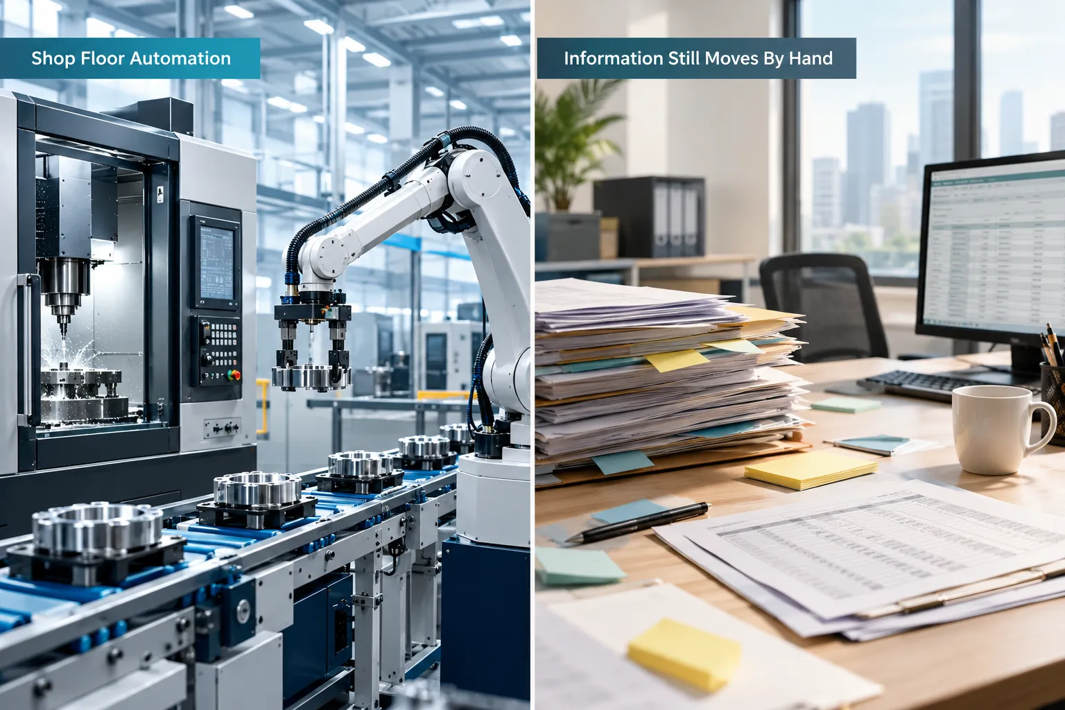 Click to regenerate this image Manufacturing Automation Is Bigger Than Machines
