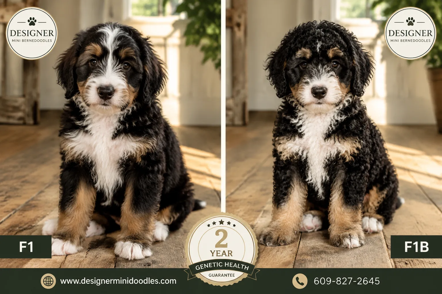 F1B Mini Bernedoodle price
