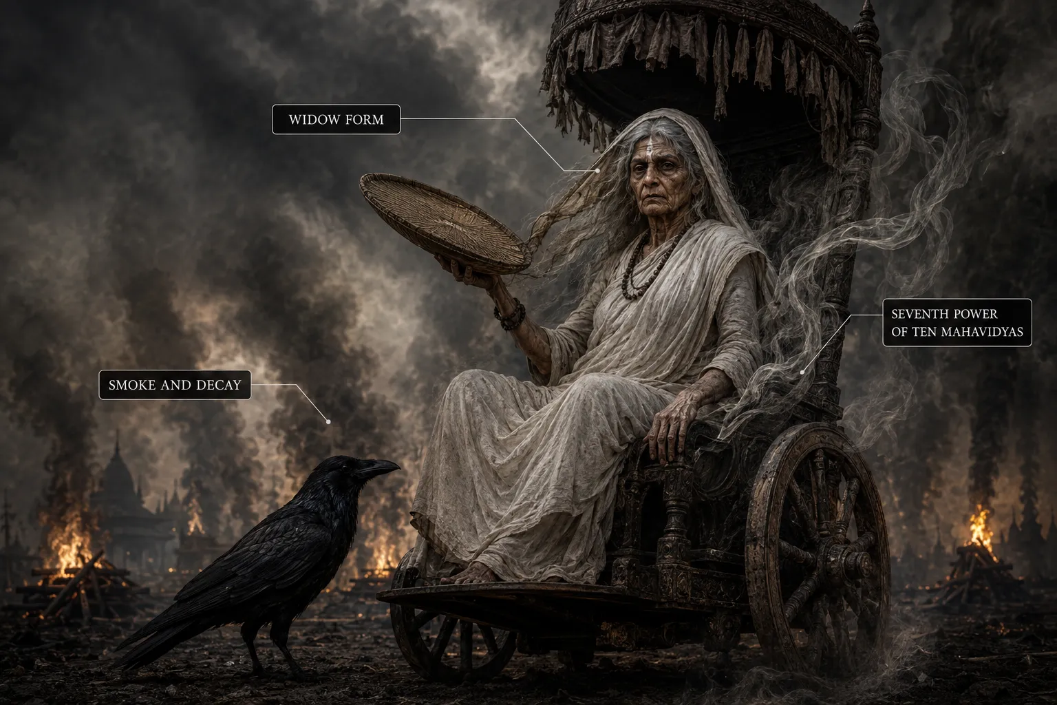 धूमावती देवी कौन हैं और दशमहाविद्या में उनका स्थान क्या है?