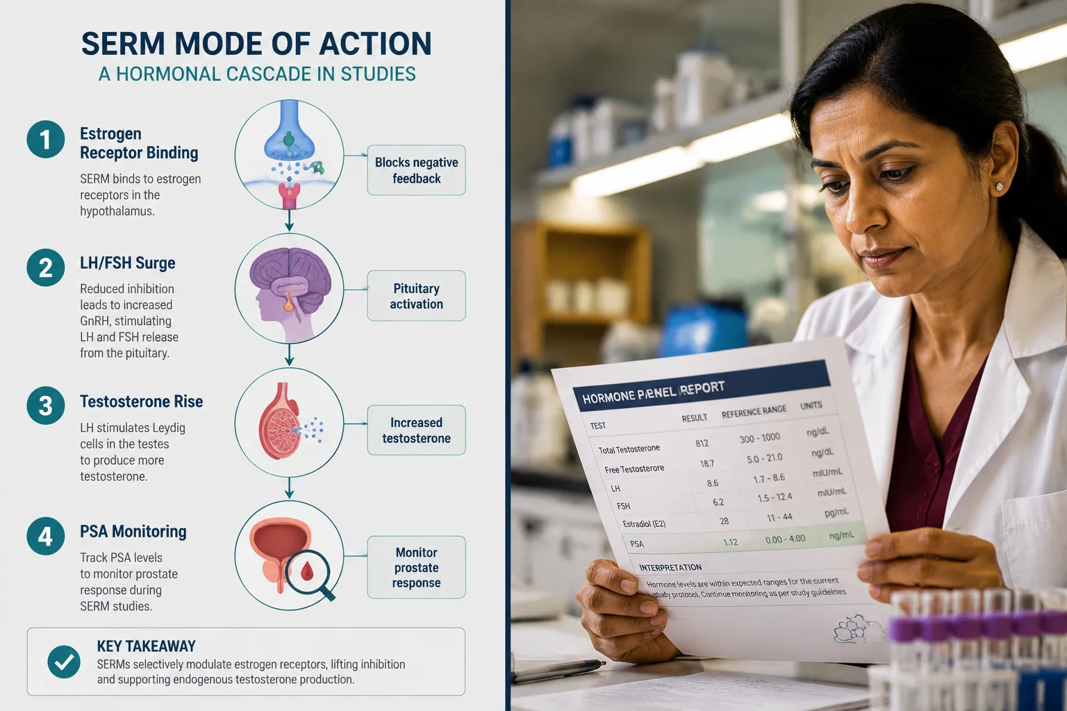 How serm Pharmacology Connects to PSA Monitoring