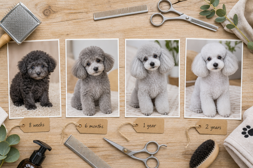 Toy poodle coat colors