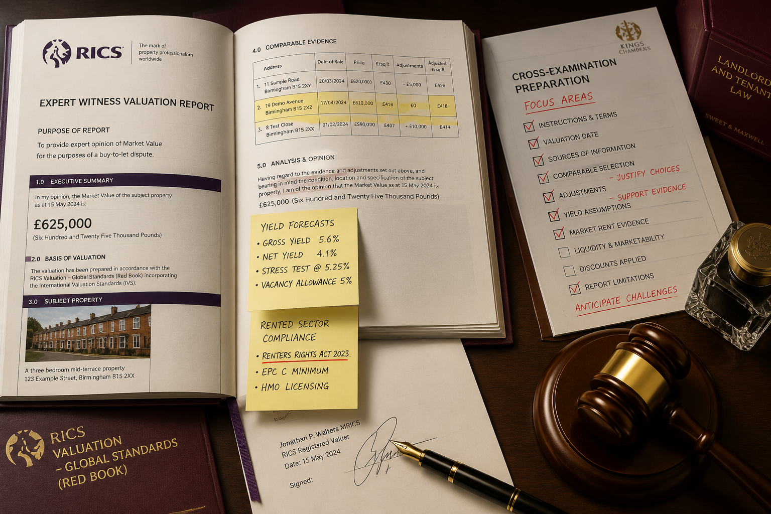 Expert Witness Valuations in Buy-to-Let Disputes: Practical Steps for Surveyors in 2026