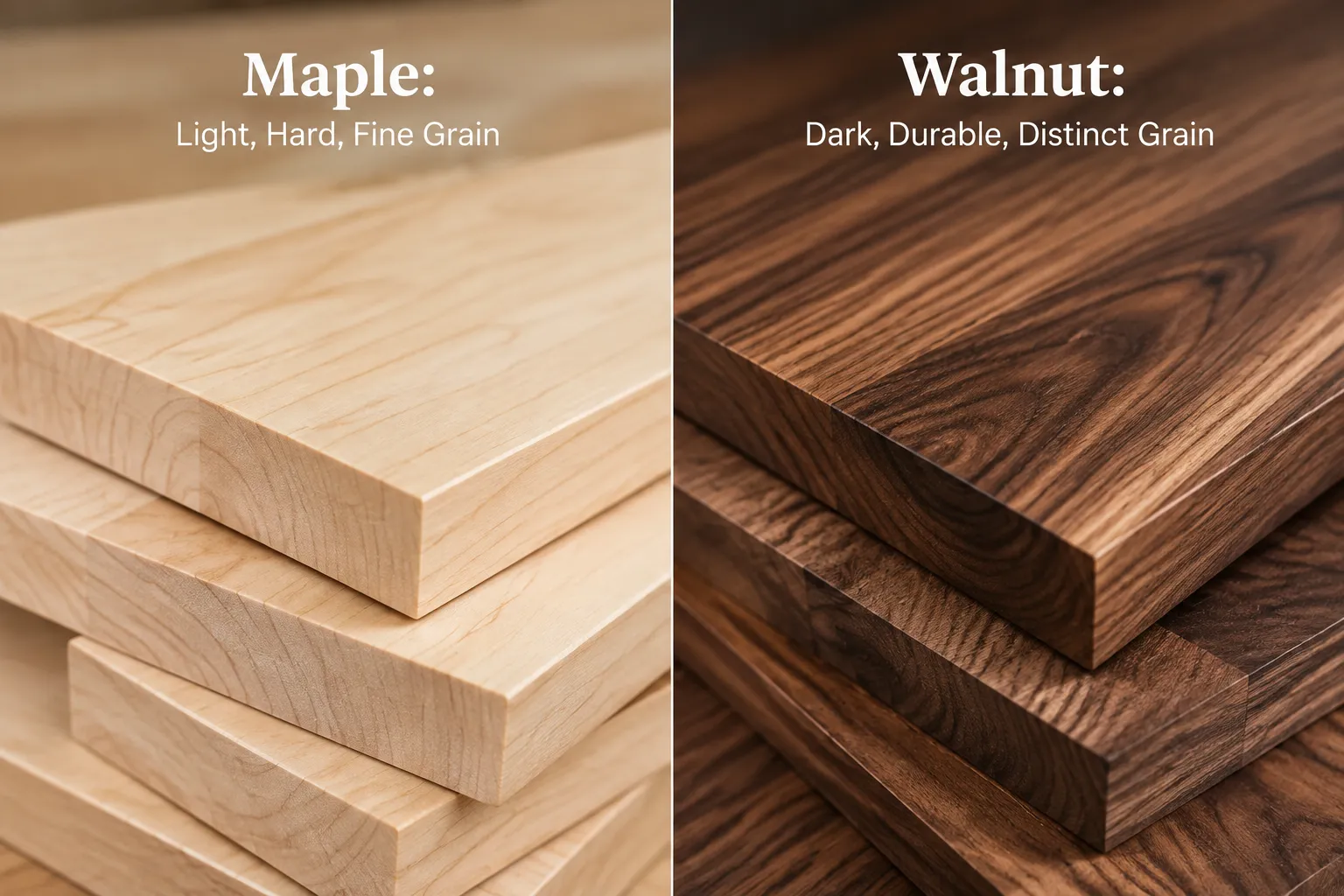 Hardwoods vs. Softwoods for Dining Tables