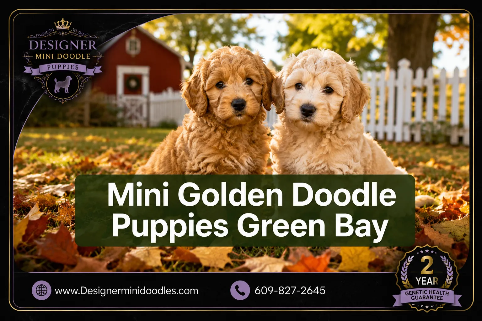mini golden doodle puppies Green Bay