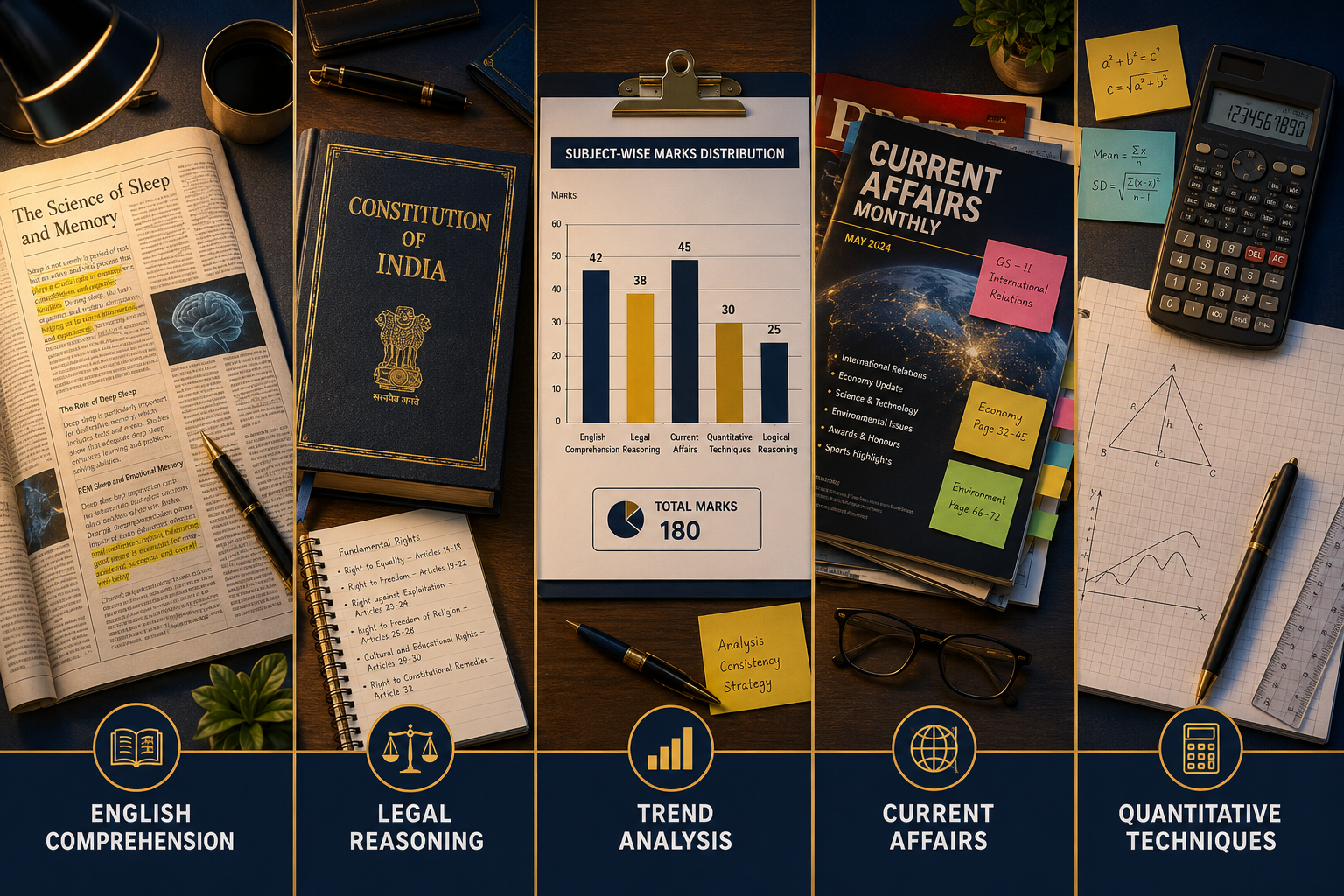 Subject-Wise Deep Dive: Your Complete CLAT Preparation Guide for Each Section