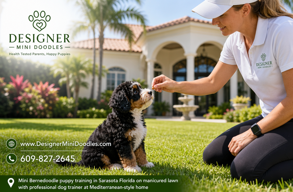 Typical Adoption Process With Local Mini Bernedoodle Breeders