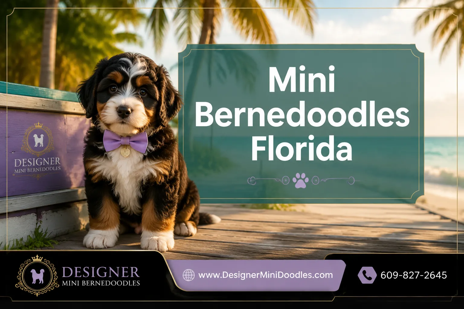 mini bernedoodles Florida
