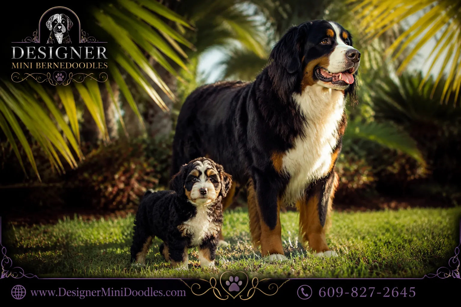mini bernedoodles Florida