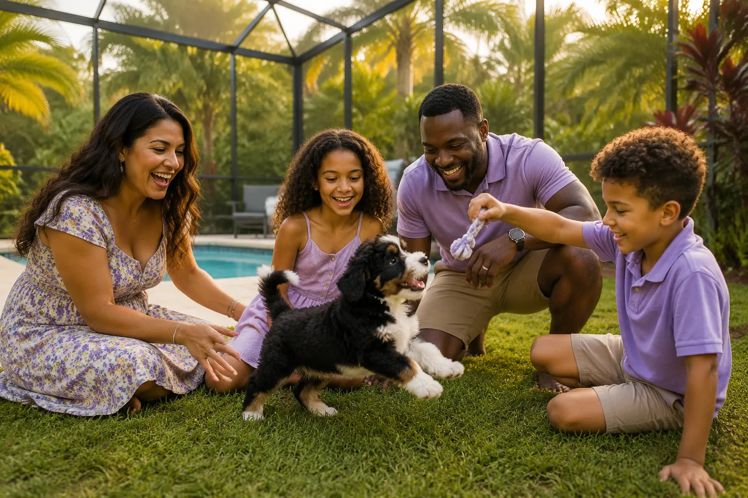 mini bernedoodles Florida