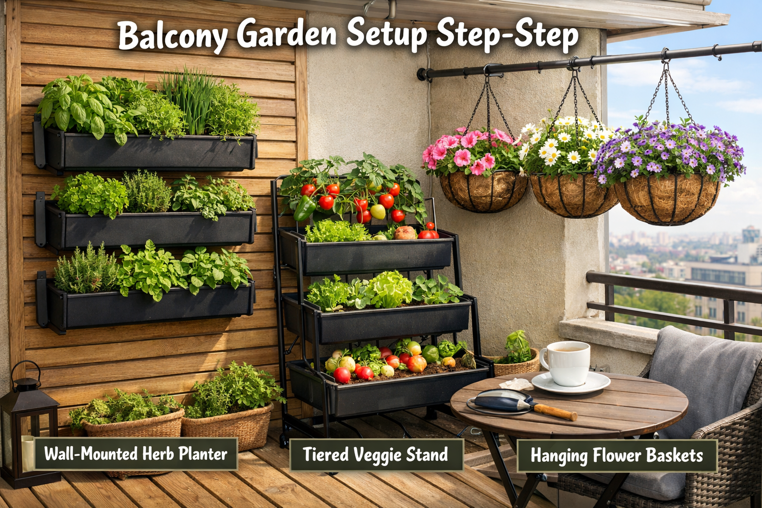 Balcony Garden Setup Step-by-Step: Your 2026 Ultimate Guide