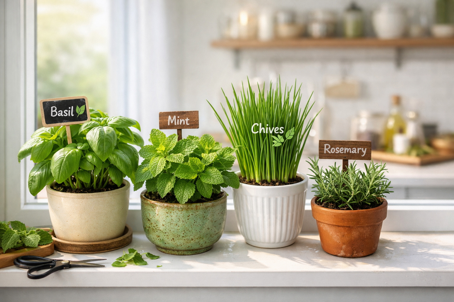 Growing Herbs Indoors