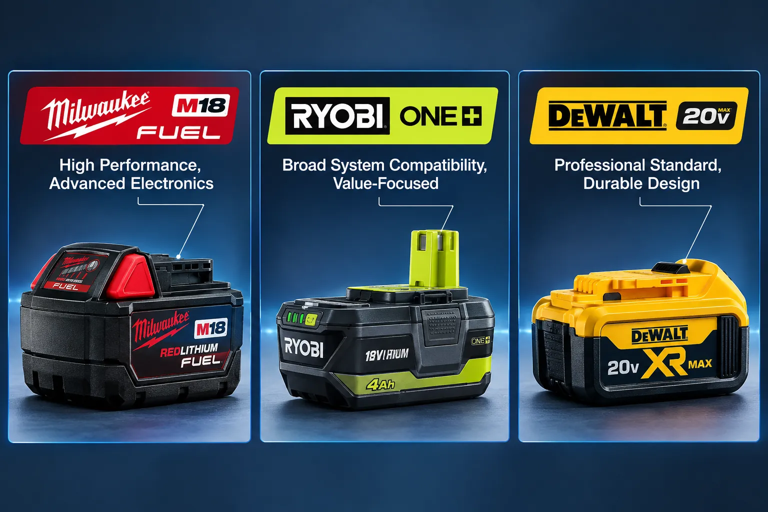 Understanding the Landscape: Milwaukee Electric Tools vs. Ryobi and DeWalt: Comparing Power Tool Systems for Woodworking Hobb