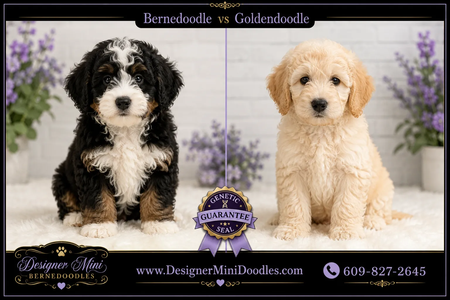 Mini Bernedoodle Puppies for Sale