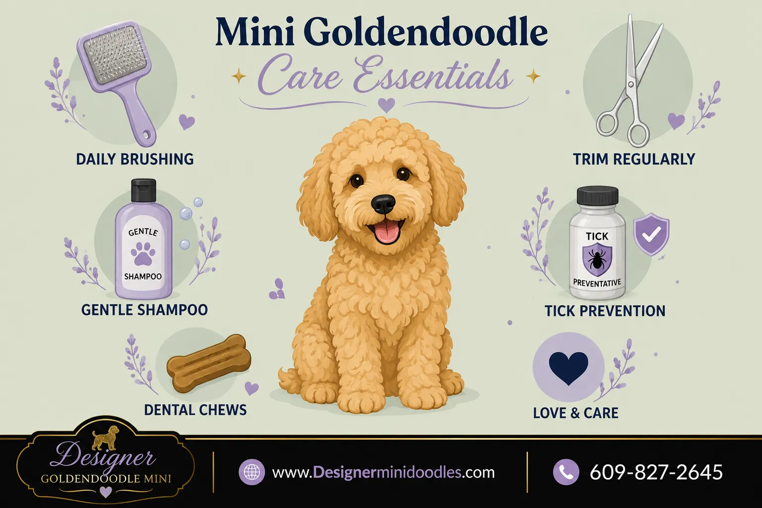 Mini goldendoodle grooming requirements