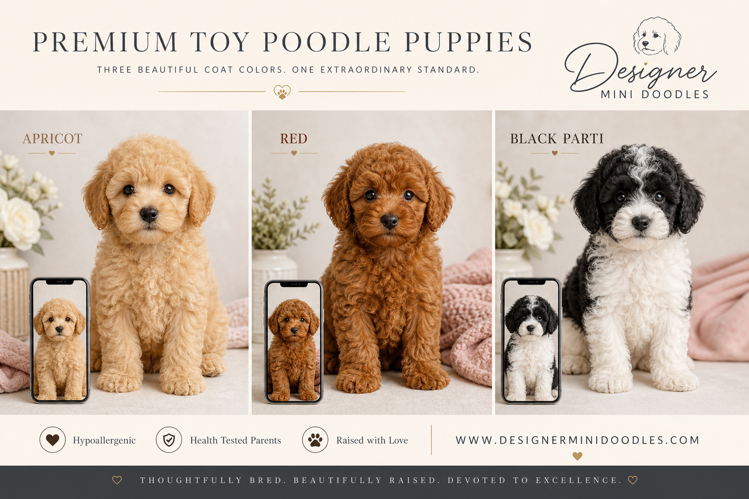Understanding Teacup vs. Toy Poodle Sizes
