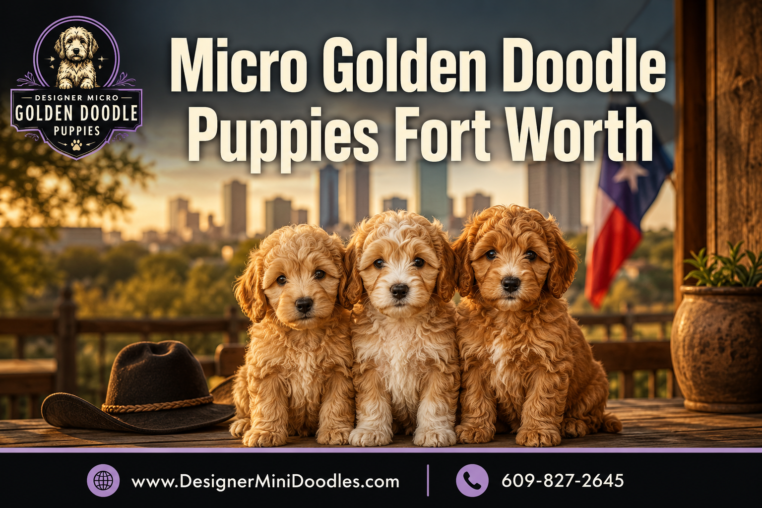 micro golden doodle puppies Fort Worth