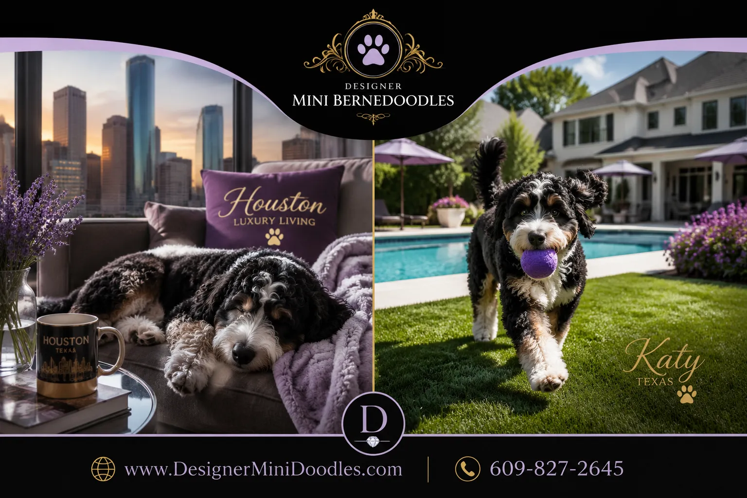 mini bernedoodle breeders Houston