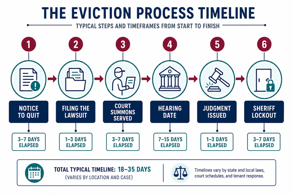 What Are the Stages of the Eviction Process?