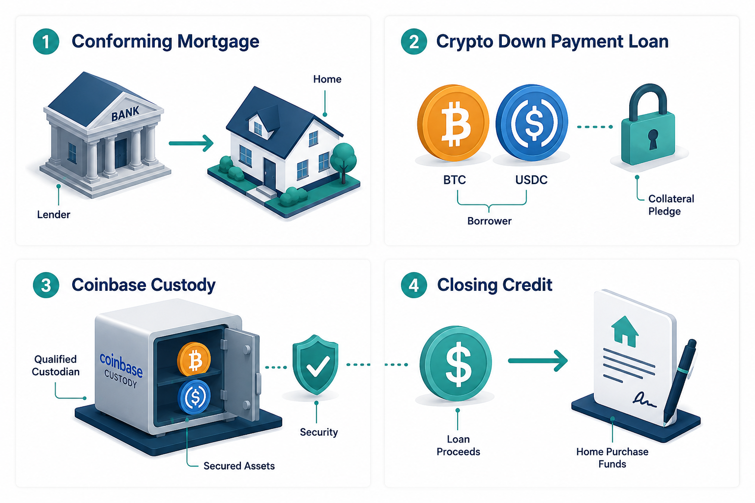 What Are Crypto Down Payment Loans?