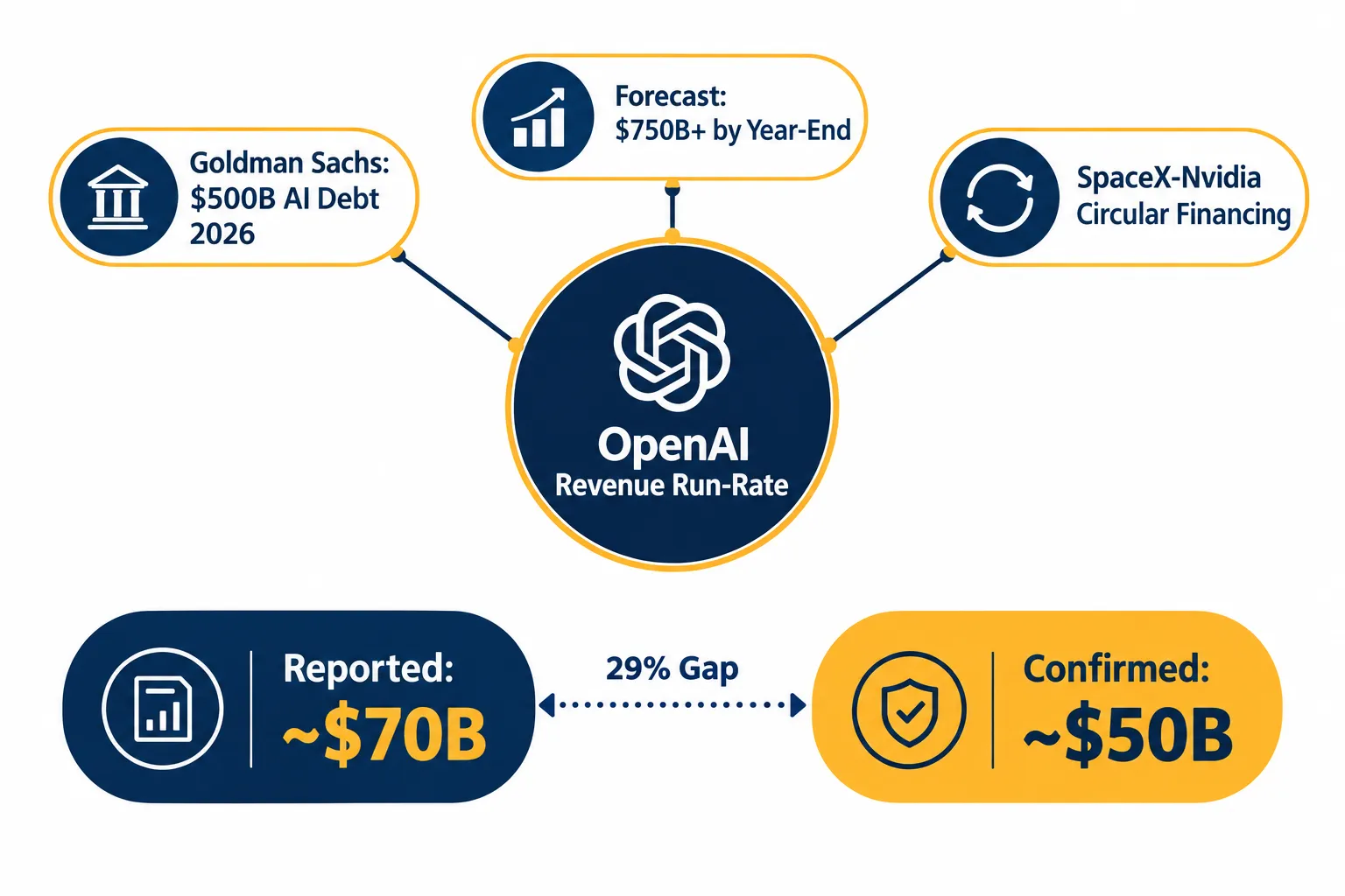The OpenAI Revenue Gap: A Crack in the AI Debt Bubble Narrative