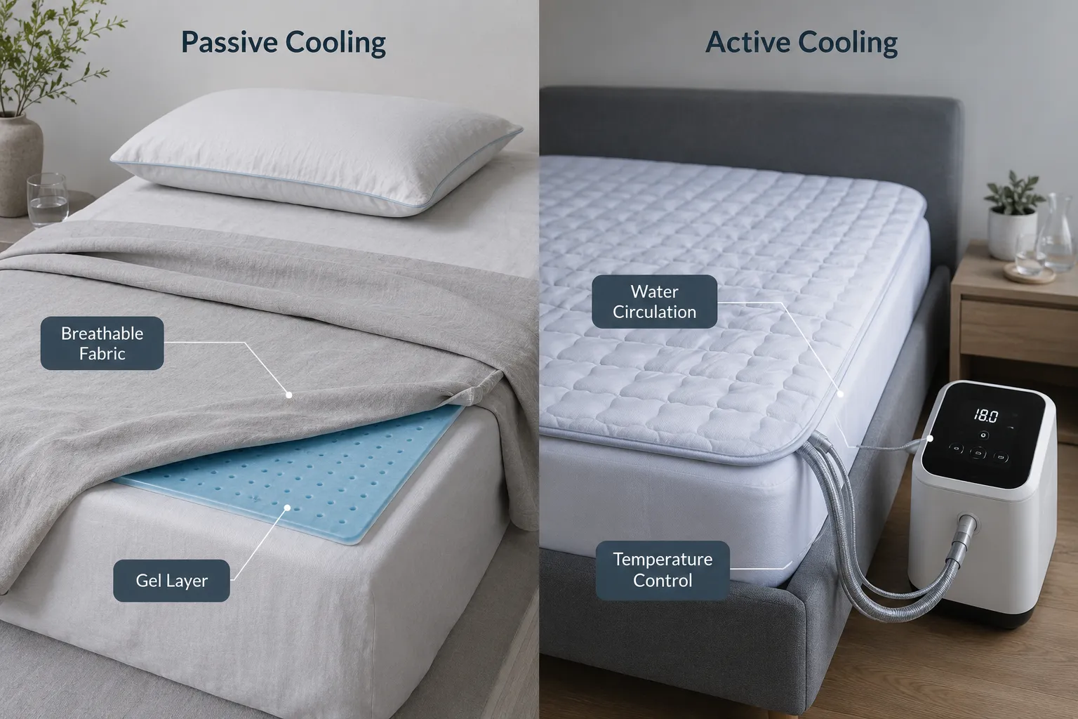 Active Bed Cooling Systems: When Passive Cooling Is Not Enough