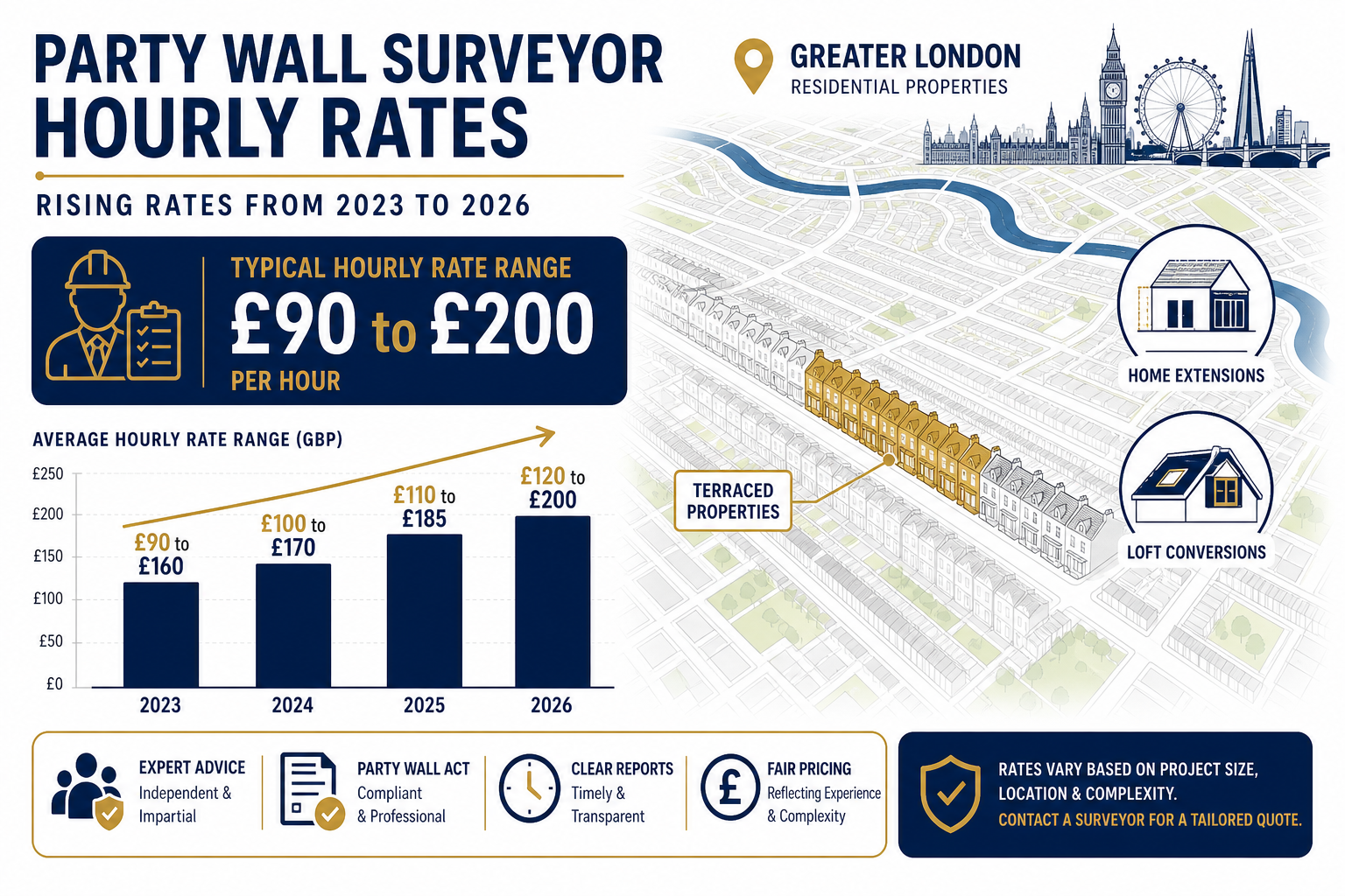 Party Wall Surveyor Fees in 2026: What the Data Shows