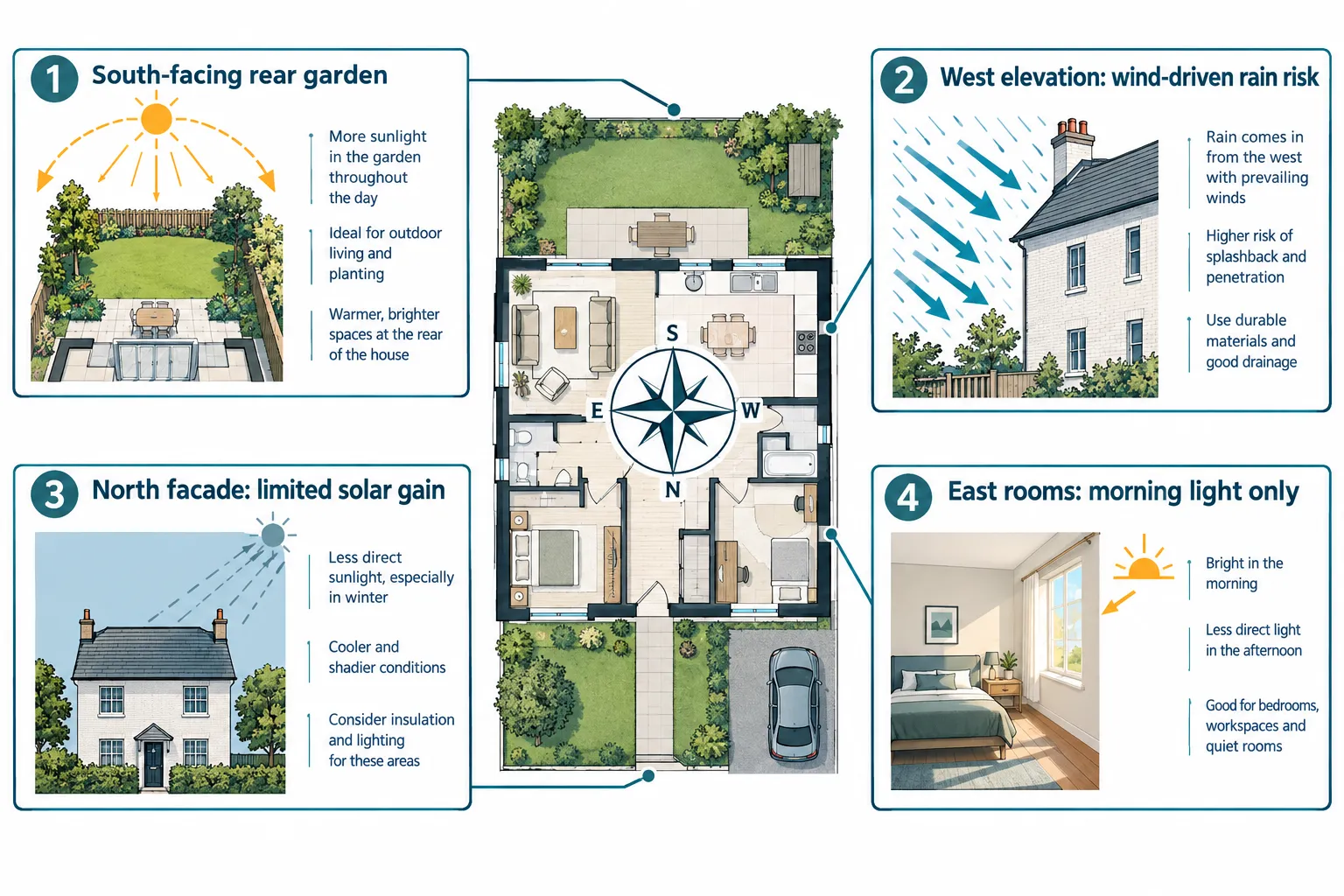 Why Compass Direction Is a Formal Part of UK Building Surveys