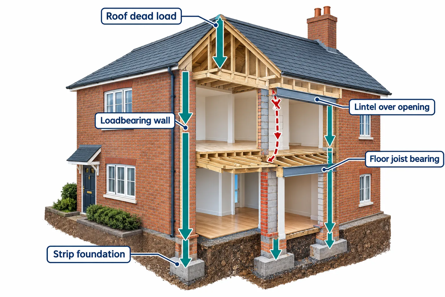 What a Load Path Is and Why Building Surveys Must Map It