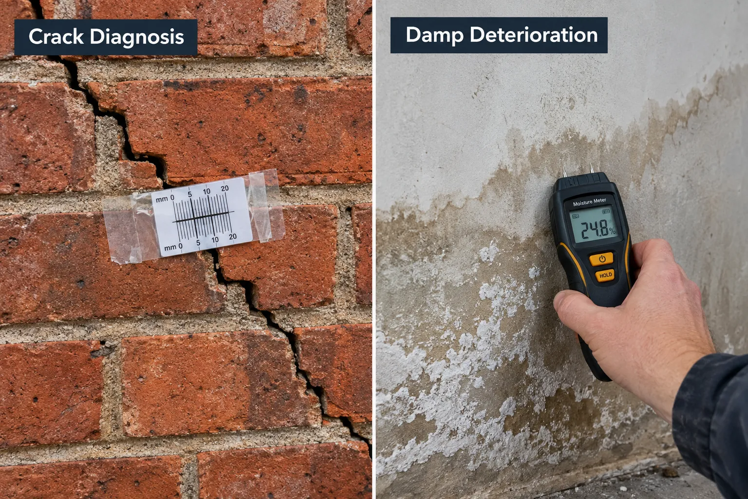 How Materials Behaviour Shapes Defect Diagnosis