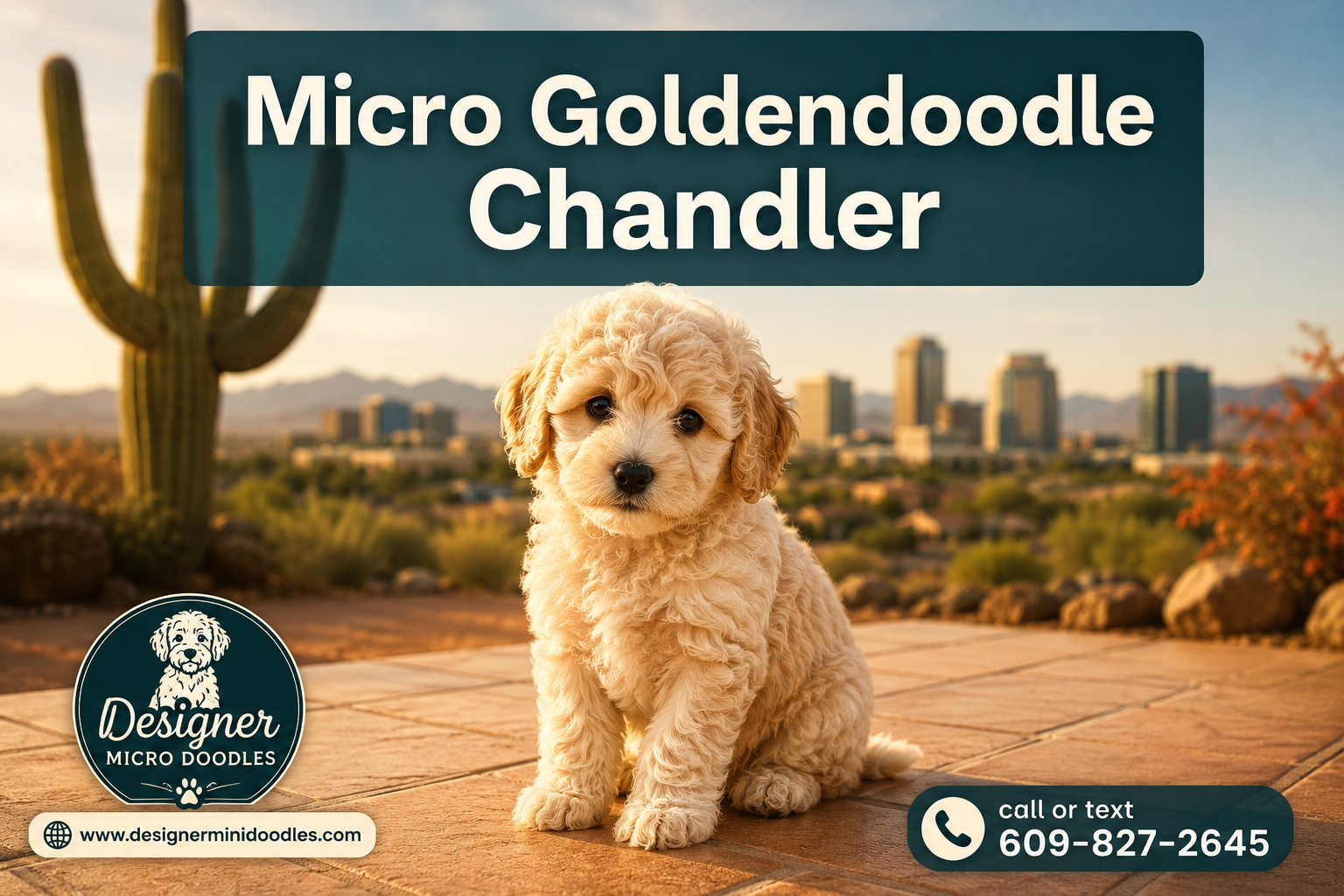Micro goldendoodle Chandler