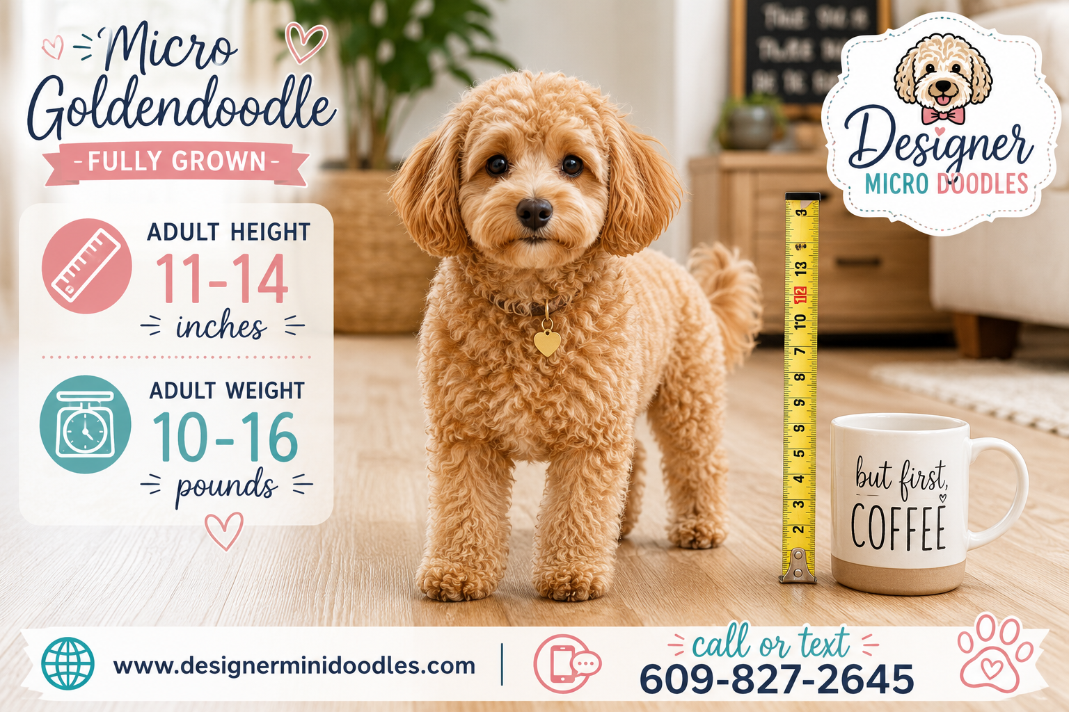 Micro goldendoodle Chandler