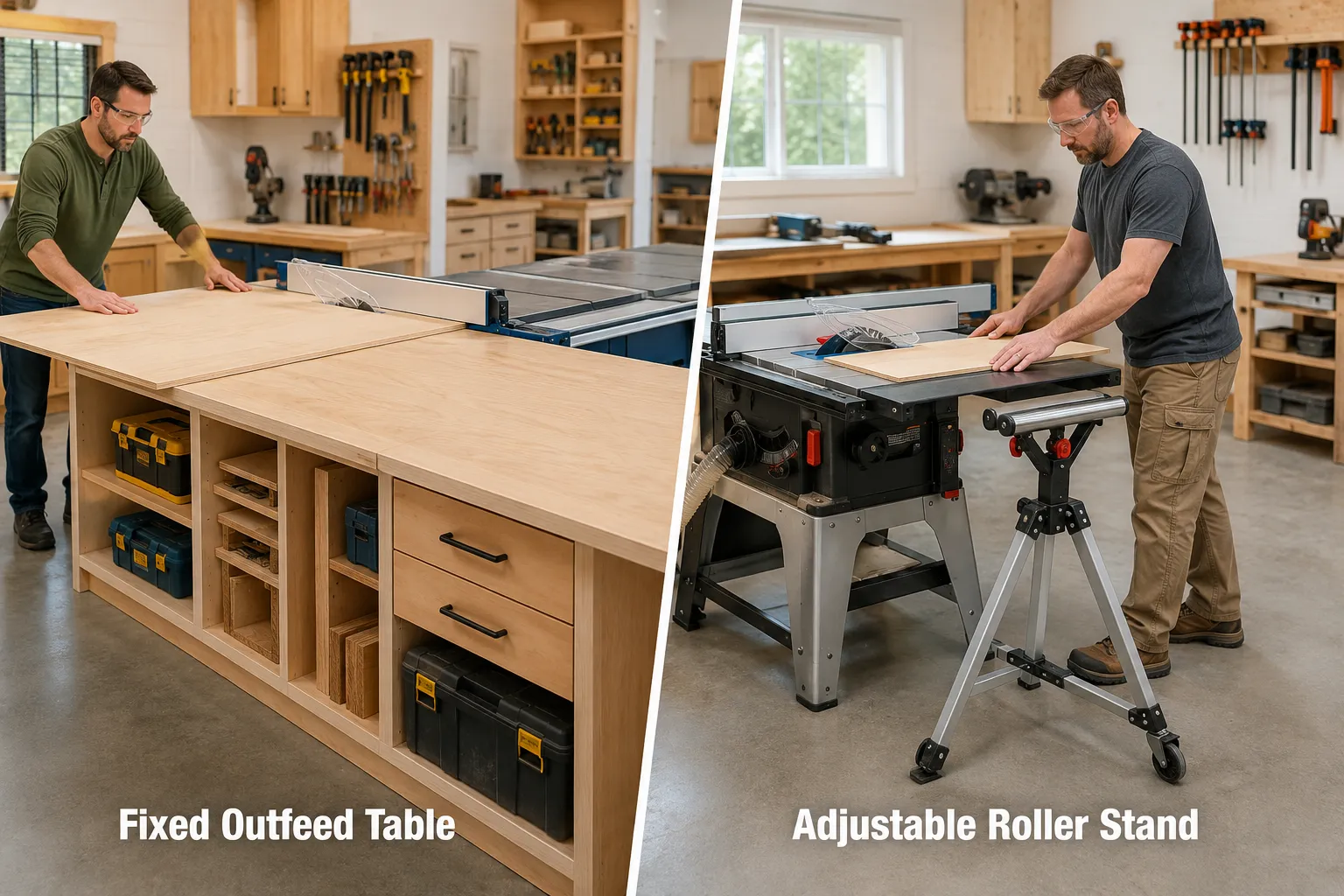 The Indispensable Role of Outfeed Support in Table Saw Operations