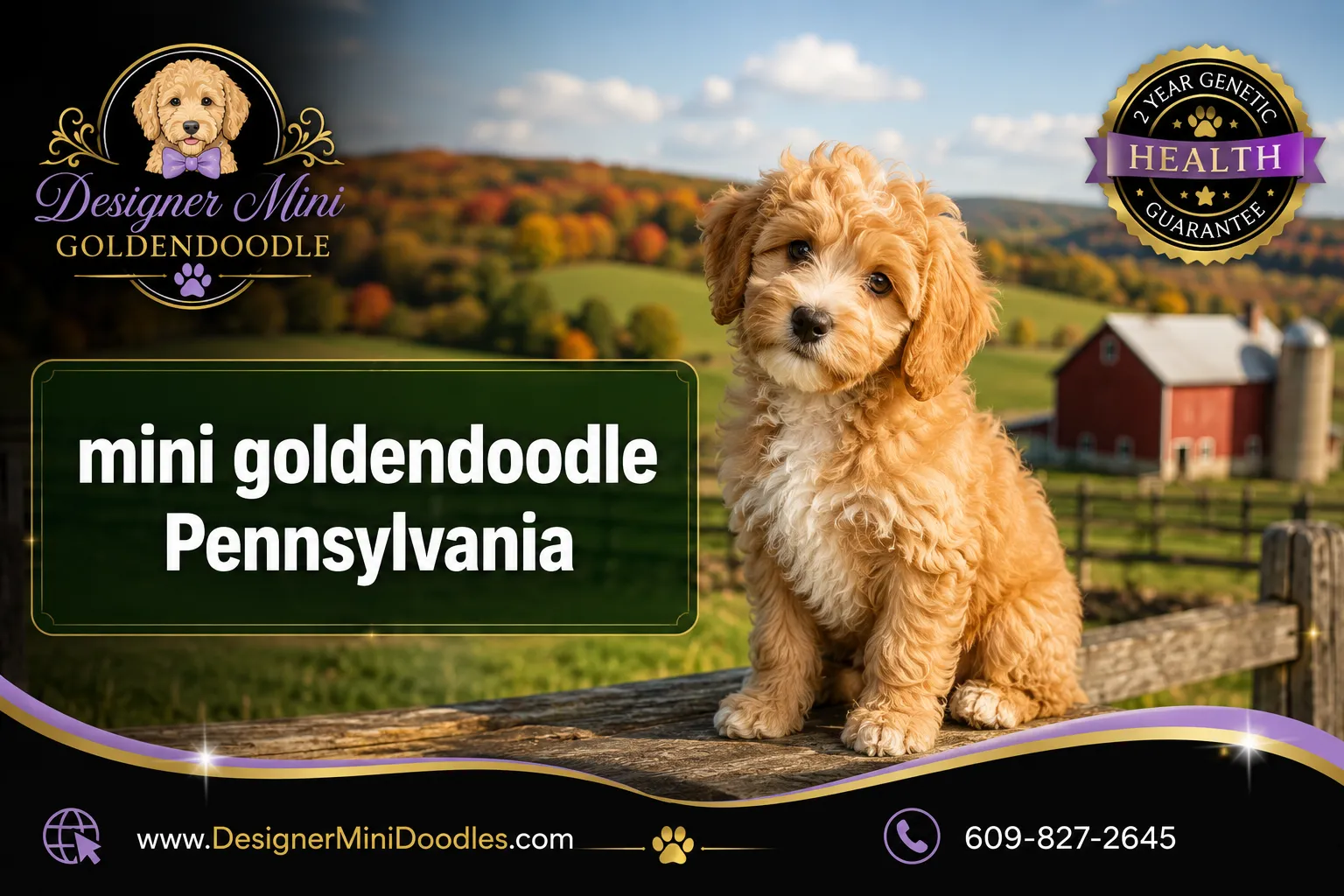 mini goldendoodle Pennsylvania