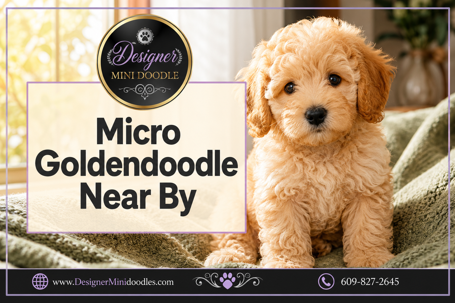 micro golden doodle near by