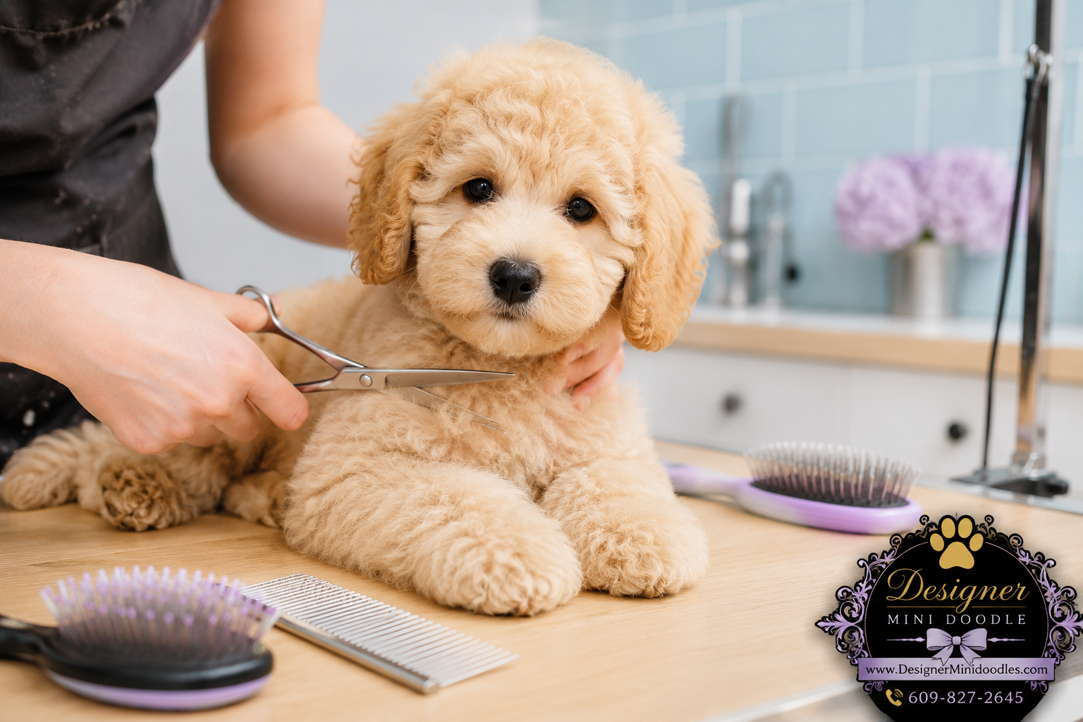 micro golden doodle near by