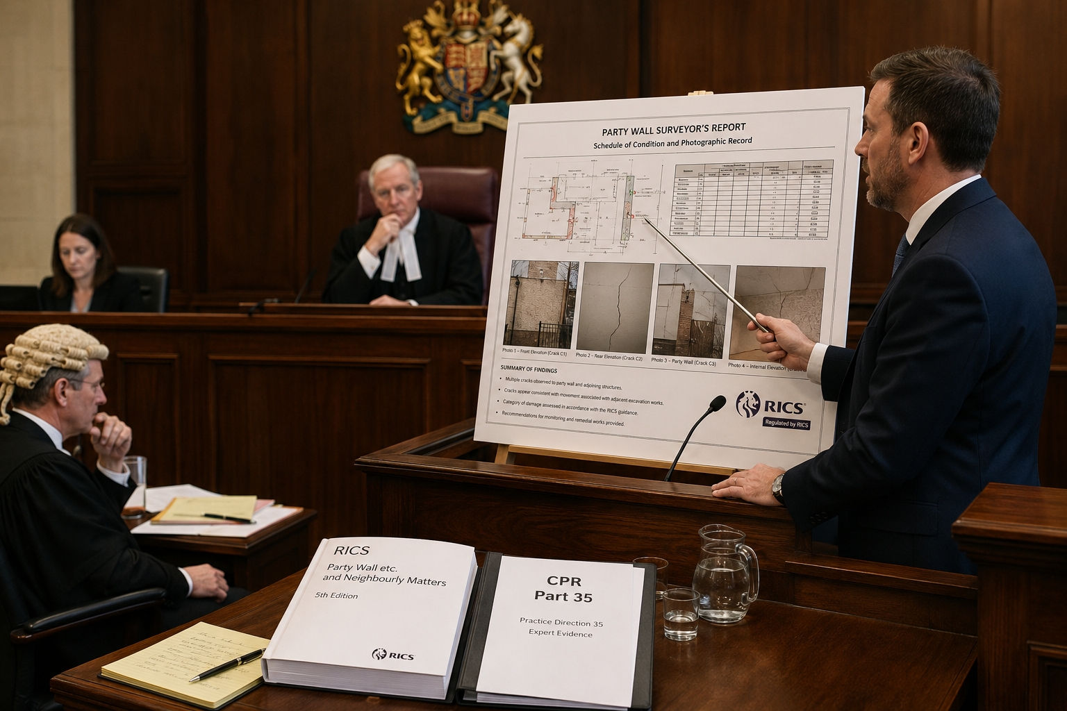 How Expert Witness Surveyors Prepare Court-Ready Evidence