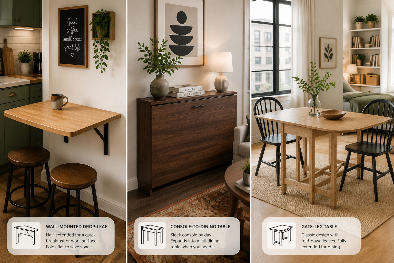Console-to-Dining Tables
