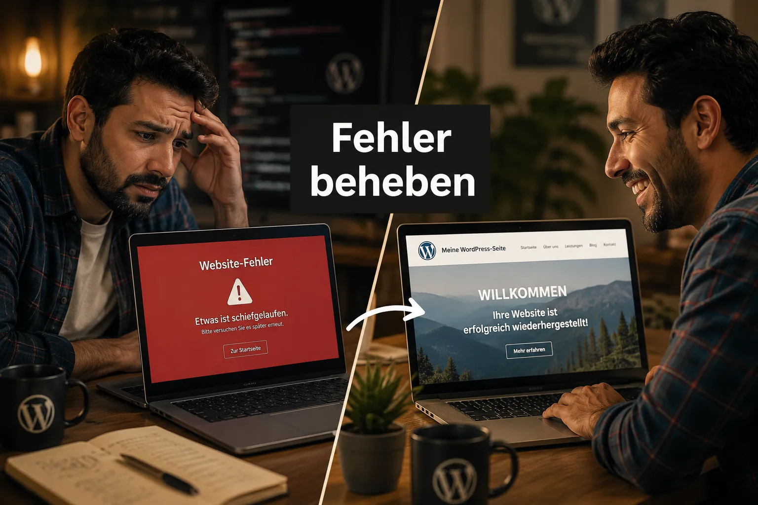 WordPress Backup fehlgeschlagen, was tun?