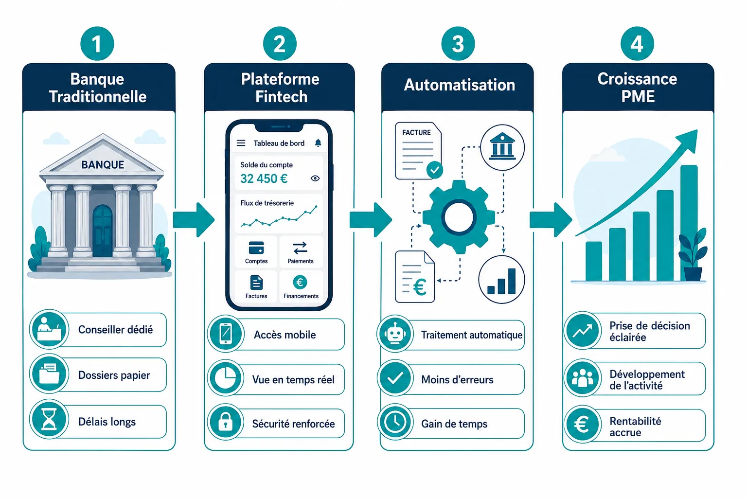 Qu'est-ce que la fintech et comment aide-t-elle les petites entreprises en France
