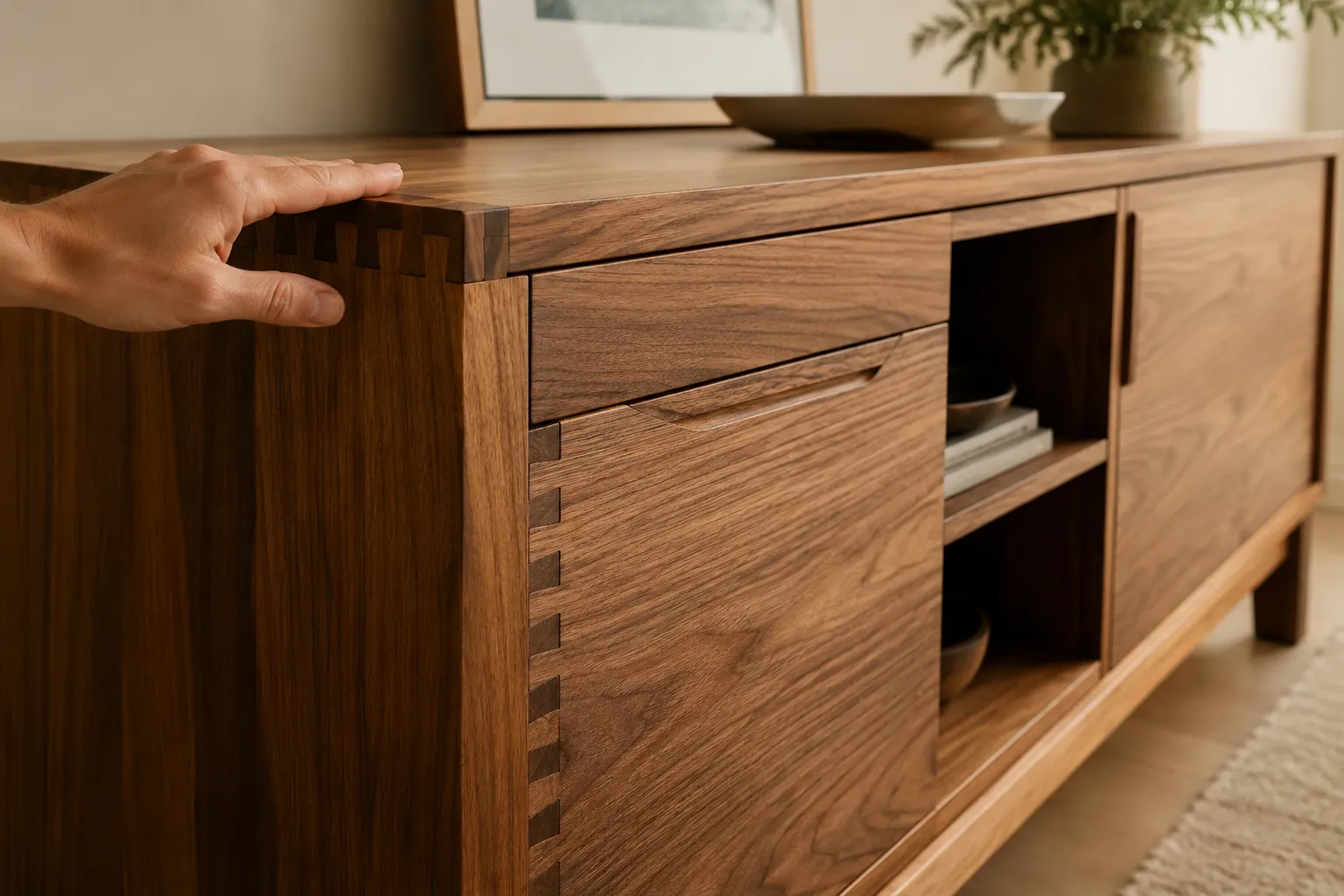 When Hybrid Joinery Makes Sense in Furniture Builds