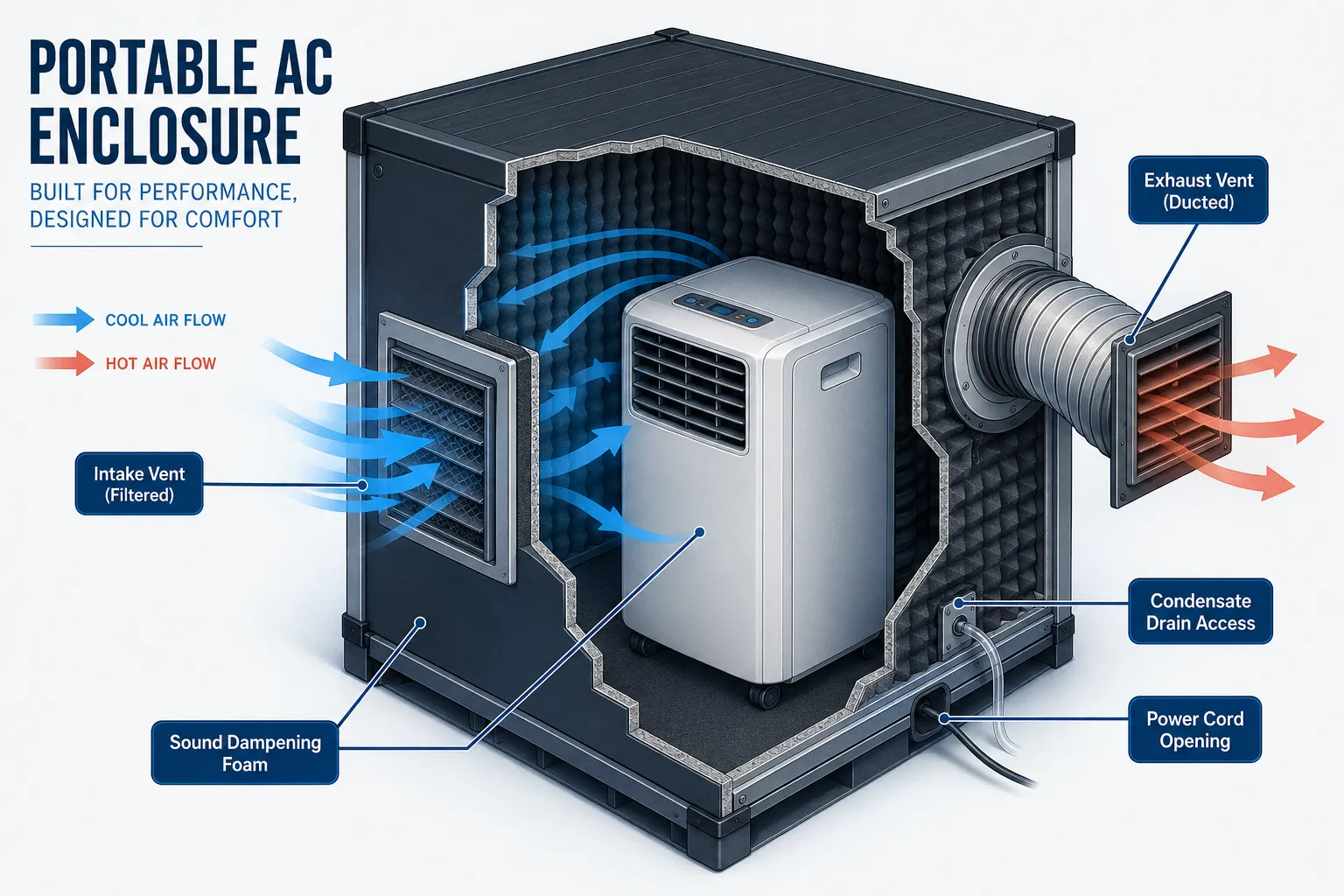 Why Build Portable AC Unit Enclosures: Enhancing Workshop Climate Control