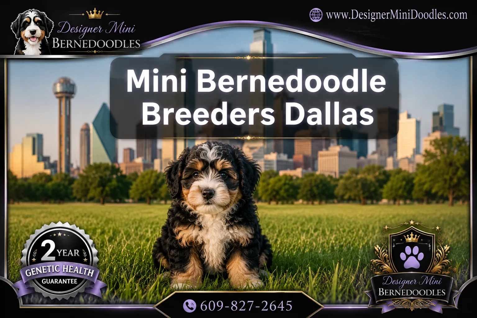 mini bernedoodle breeders Dallas