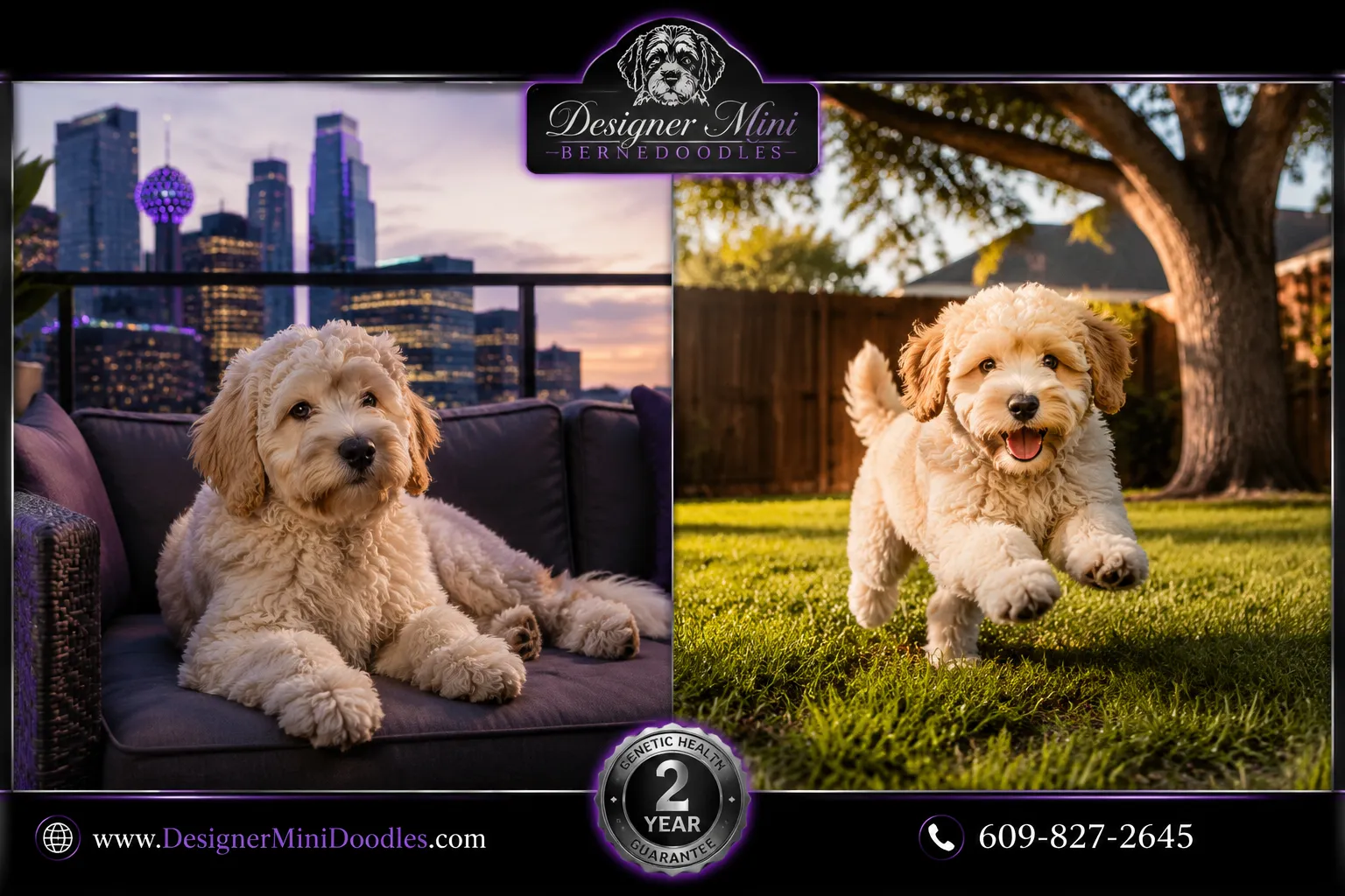 mini bernedoodle breeders Dallas