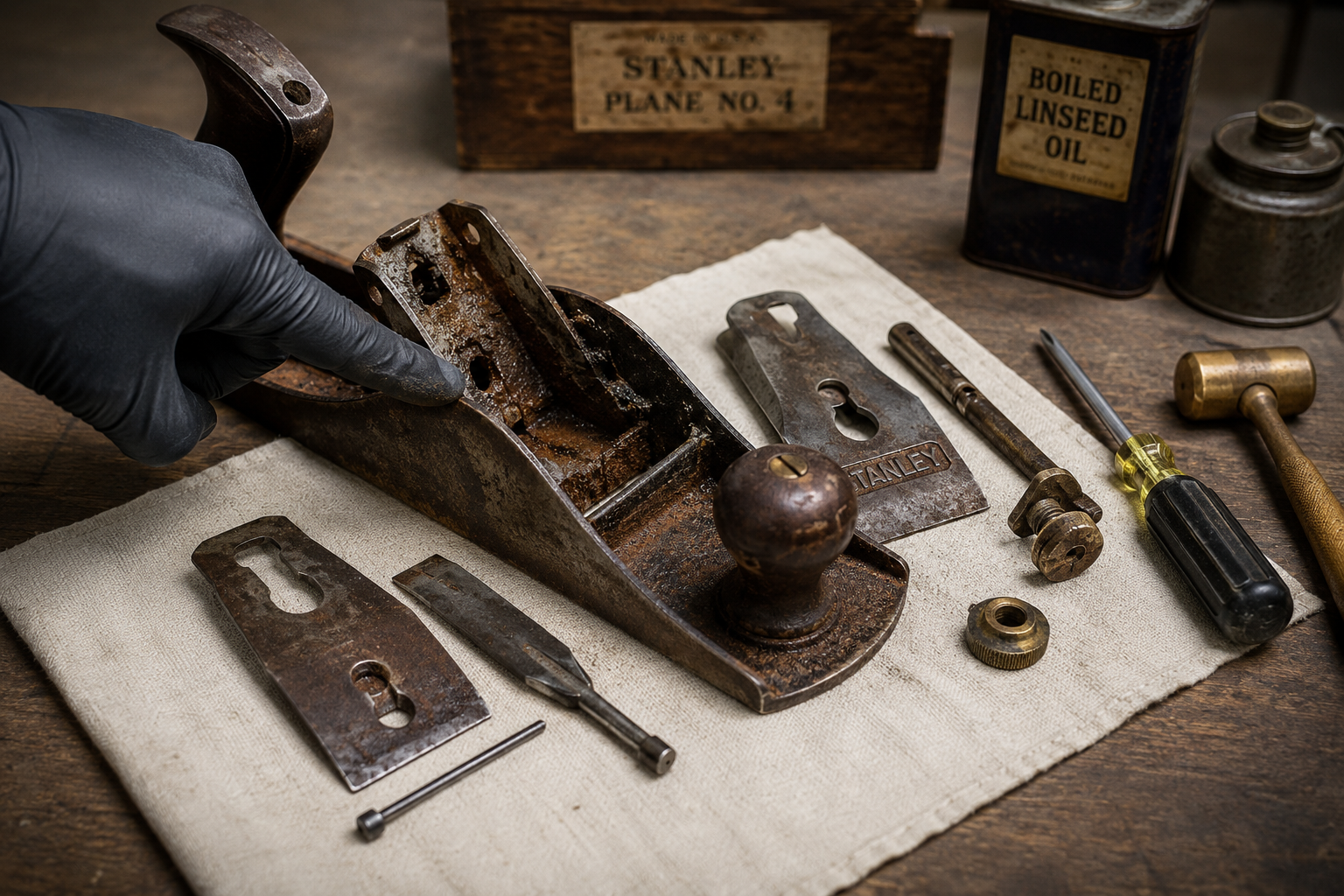 The Allure of Vintage Hand Tools and Initial Assessment