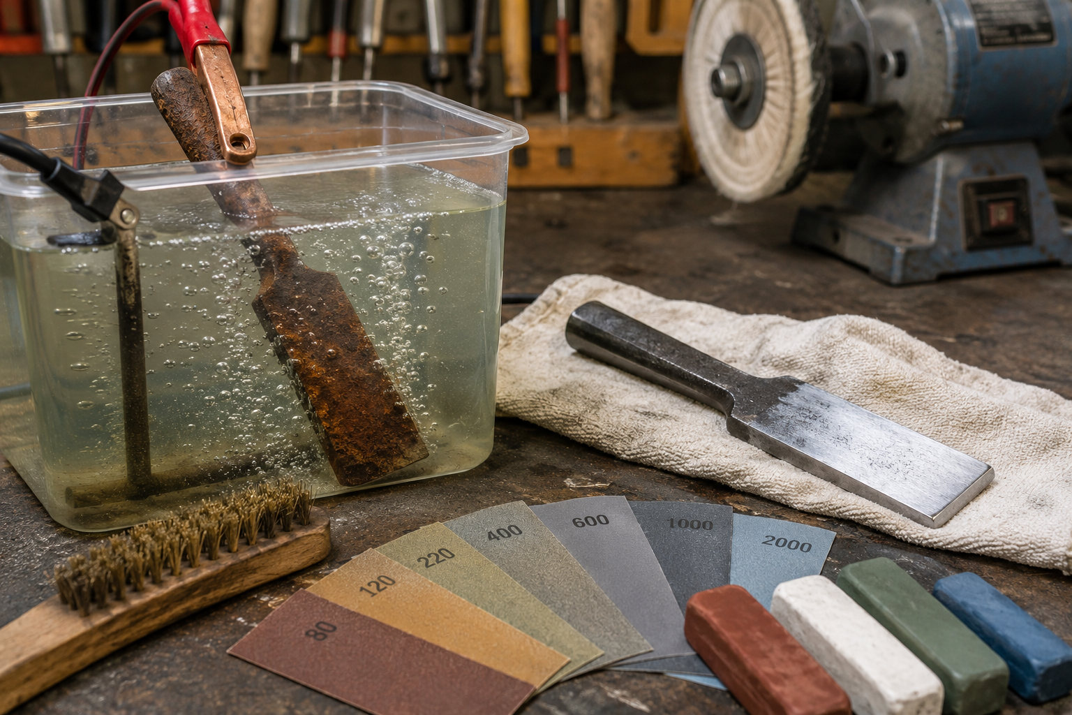 Cleaning, Rust Removal, and Metal Rejuvenation